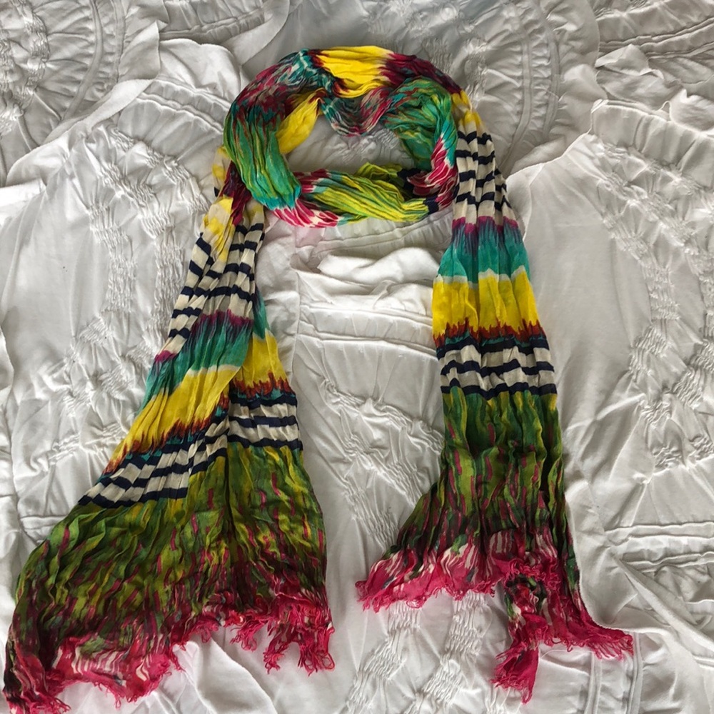 Bcbg colorful scarf